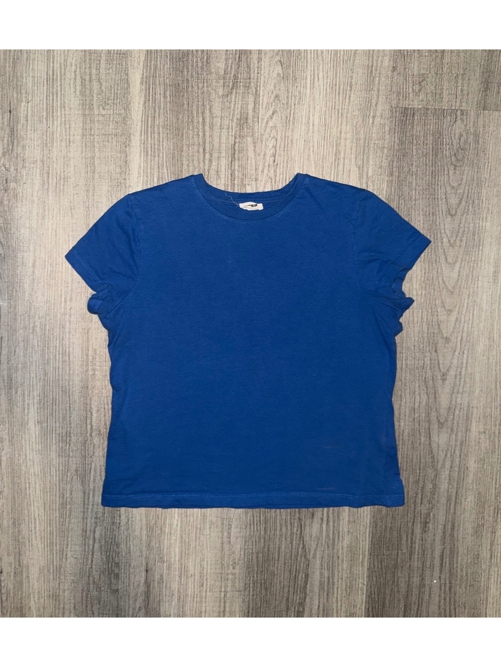 Cotton On Medium Blue Basic T-Shirt